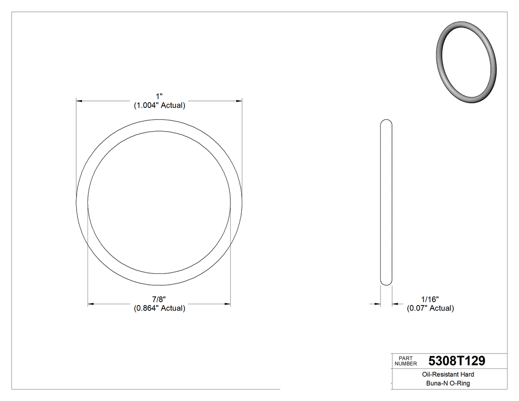 Technical drawing - 5308T129